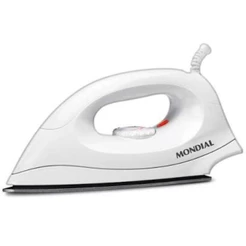 Ferro De Passar A Seco Mondial 1200w Fsn-55-w Branco 127v