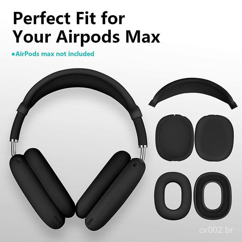 Nova Capa Macia Para Airpods Max De Silicone Airpod Acessórios