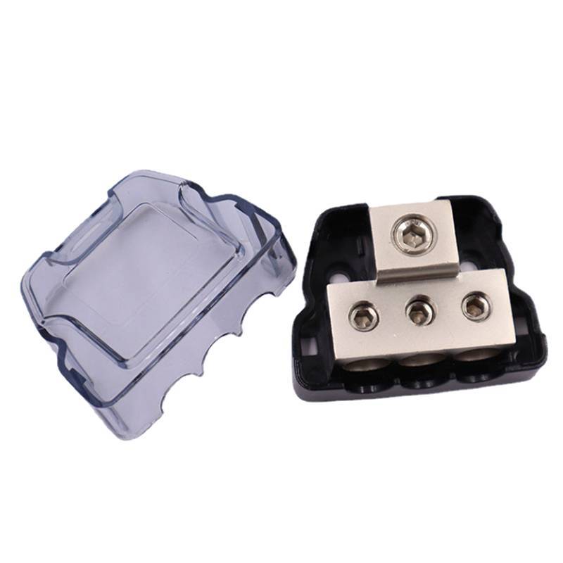 [B & H] Distribuição De Energia De Áudio Para Carro Blo Fio De 3 Vias Medidor 1x0 AWG In , 3x 4 Gauge Out Se Encaixa Veí