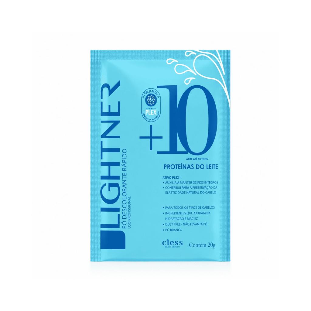Pó Descolorante Capilar Proteína do Leite Lightner 20g