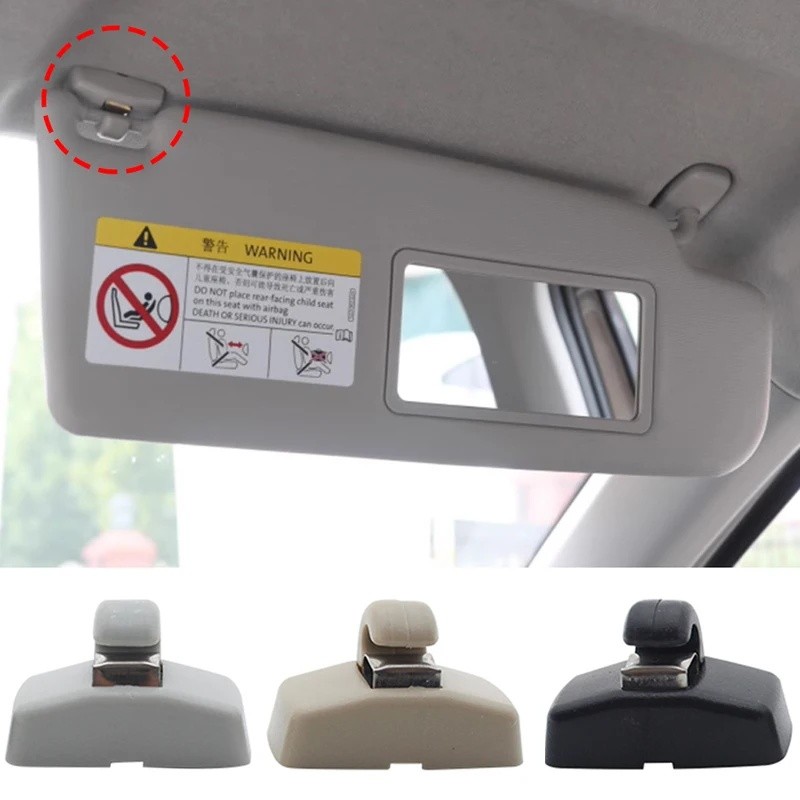 1PC Viseira Gancho Clipe Suporte Cabide Para VW Bora IV Golf 4 GTI Jetta A4 Passat B5 B6 Polo 9N Beetle Caddy Skoda Octa