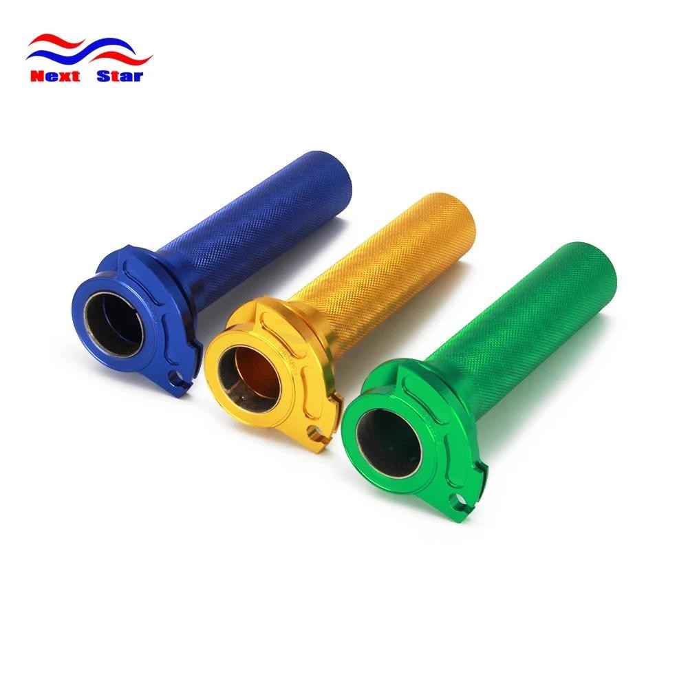 Tubo De Acelerador Torcido De Liga Colorida CNC Para Motocicleta , YAMAHA YZ125 YZ250 96-14 SUZUKI RM 125 250 95-05 KAWA