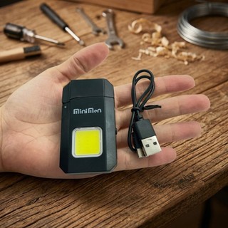 Isqueiro Plasma Duplo Arco Elétrico USB Recarregável Lanterna LED Sensor Digital Acendimento Automático Tecnológico