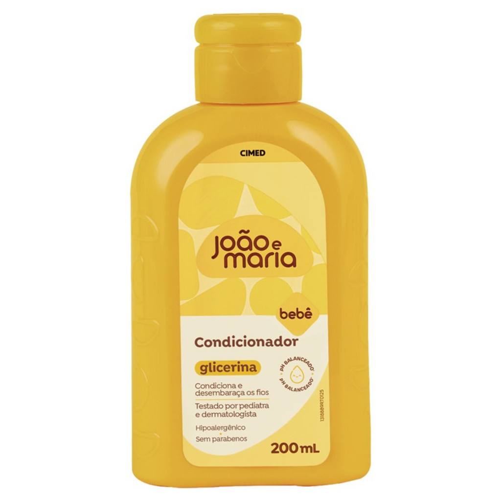 Condicionador Baby João e Maria Glicerina Bebê 200ml