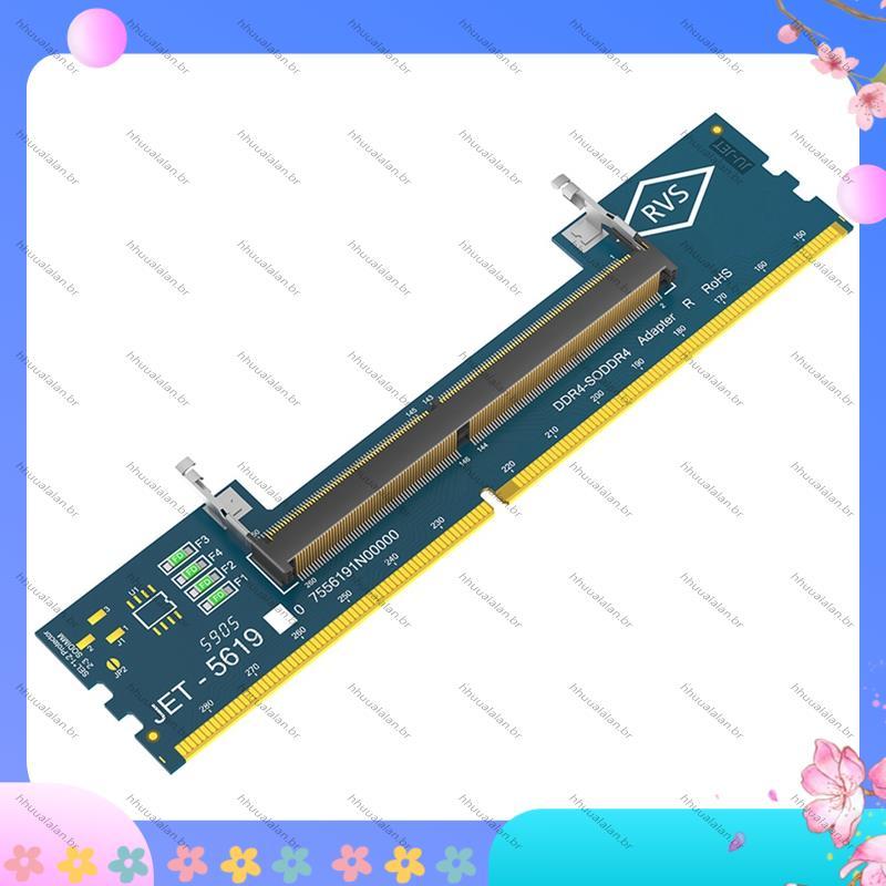 [Alta Qualidade H] Laptop SO Ddr4 RAM Para Placa Adaptadora Ddr4 De Mesa , Testador De Memória DIMM 4 Conversor Ddr4