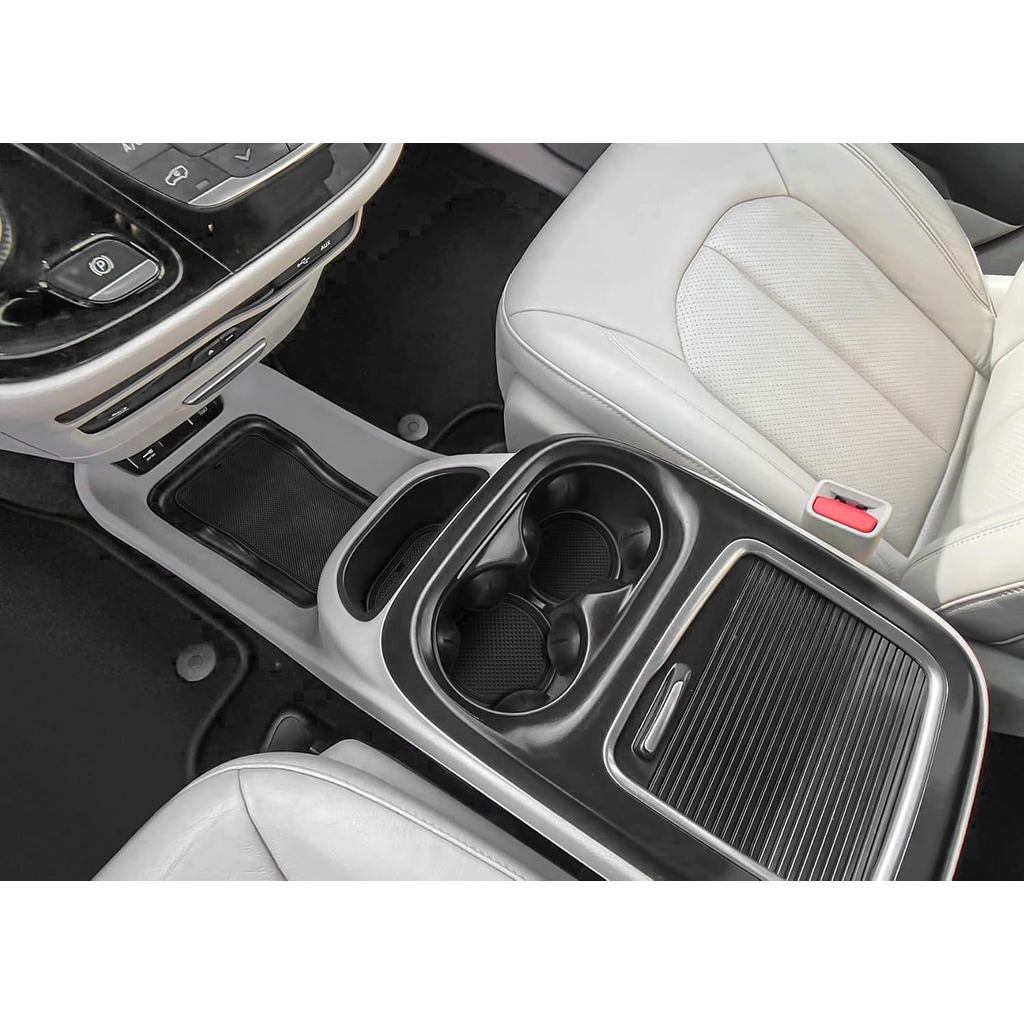 Tapetes Antipoeira Auovo Compatíveis Com Chrysler Pacifica 2017-2019 2020 2021 2022 Acessórios Almofada Para Slot De Por