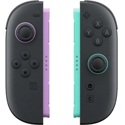 Controle Joy-Con Nintendo Switch, Par (L/R), Roxo Claro e Verde Claro, NT000071NSW