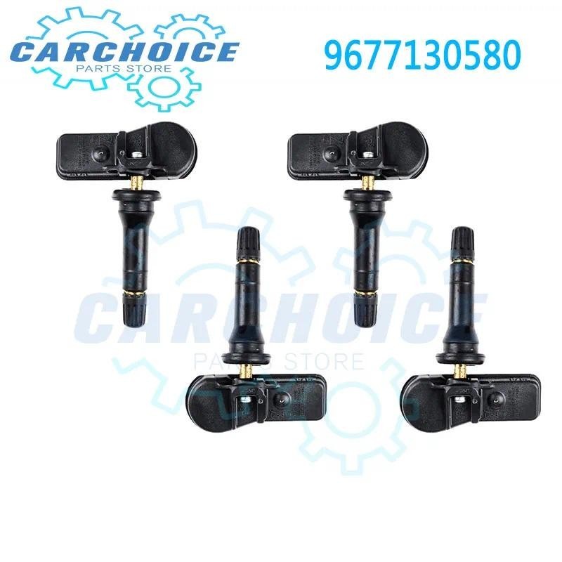 9677130580 Sensor De Monitor De Pressão Dos Pneus TPMS Para Citroen C-Elysee Berlingo C4 C5 Peugeot 207 208 301 308 508 