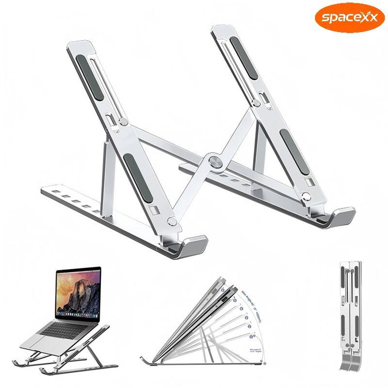 Suporte Para Notebook E MacBook Universal em Alumínio com Altura Ajustável -Spacexx