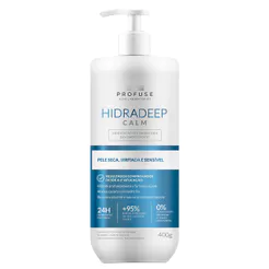 Hidradeep Calm Profuse Loção Hidratante Corporal e Facial 400g