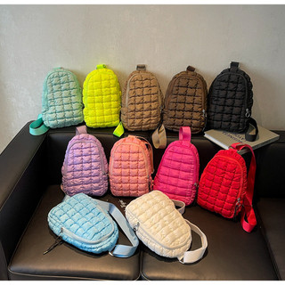 Bolsa de peito feminina novo estilo High-End Casual Crossbody saco estilo japonês na moda bolsa de ombro roupas de algod