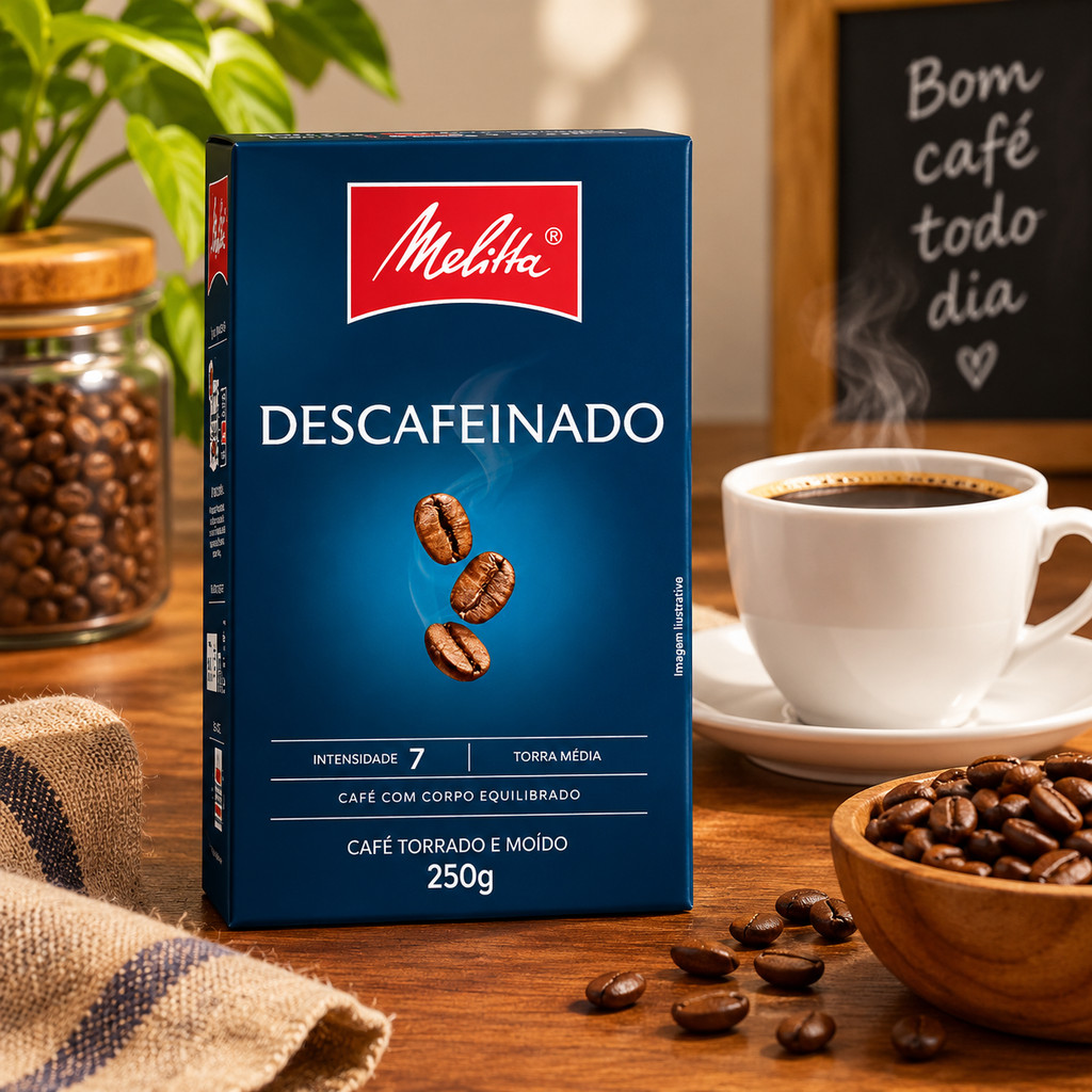 Cafe Melitta Descafeinado Superior 250G