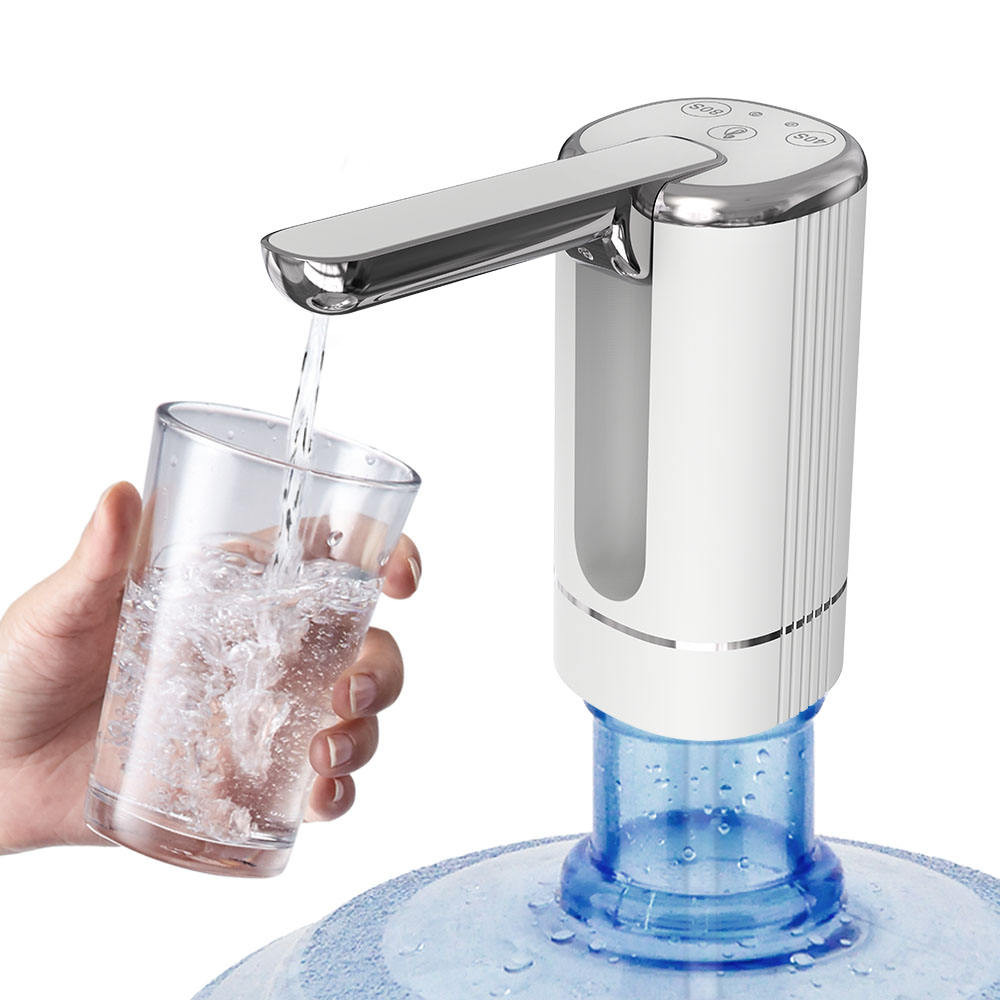 Bomba Elétrica Dispenser De Galão Universal Com Carregamento USB Para Galão Garrafão De Água