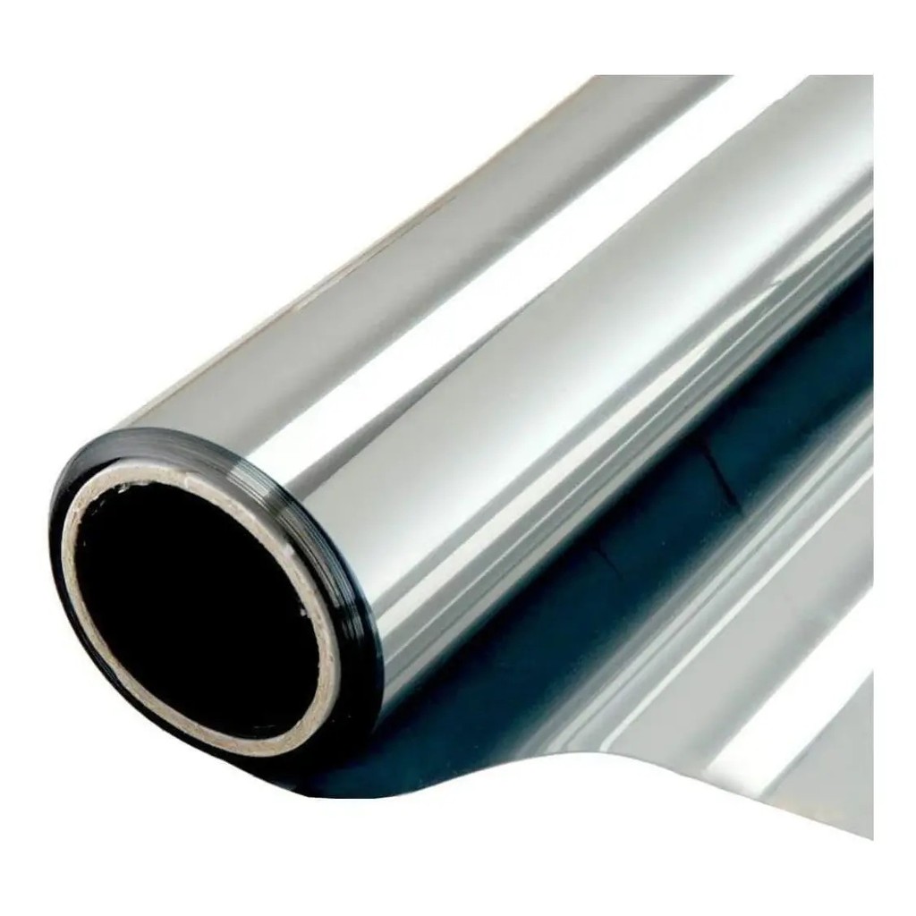 Película Insulfilm Silver Black Espelhado/fumê 75 cm x 2 m
