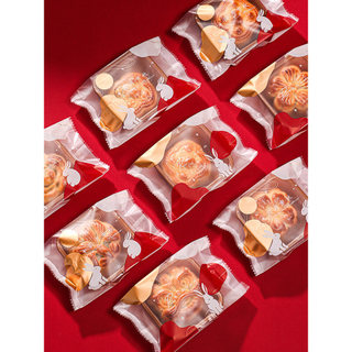 2026 Mid-Autumn Festival Mooncake Embalagem Saco Novo Estilo Bolo de Feijão Mung Saco de Vedação Separado Saco Ziplock 7