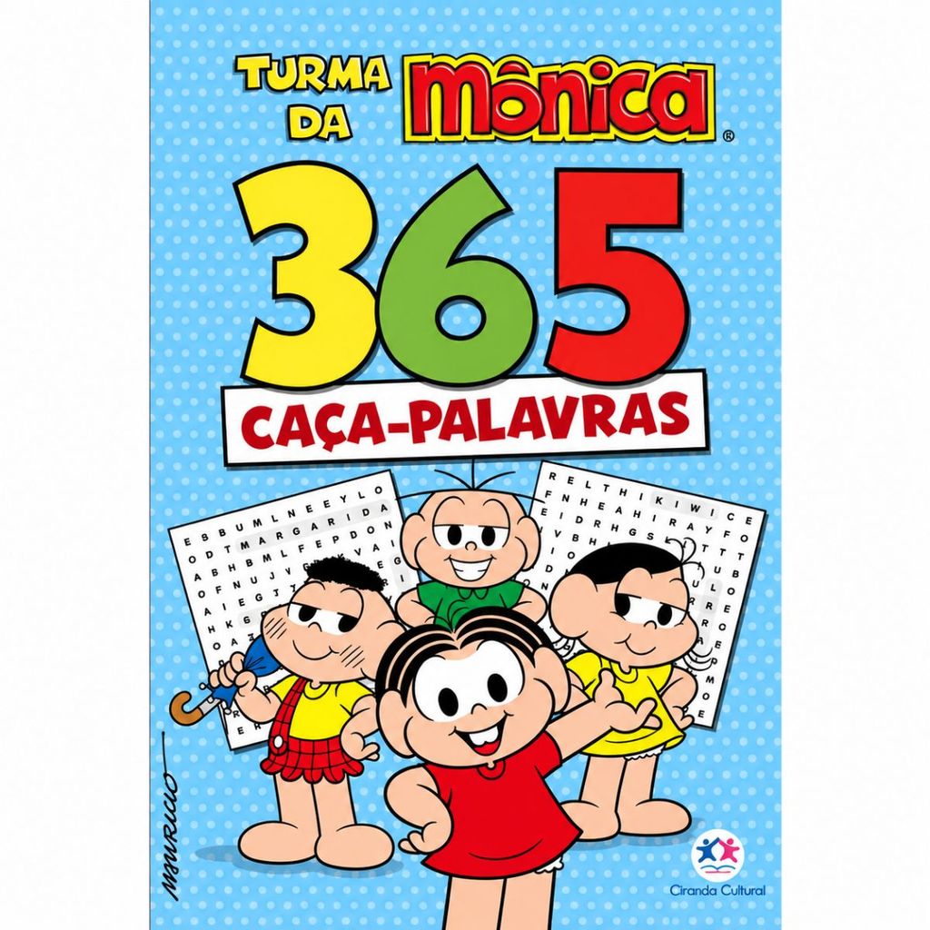 365 Caça Palavras Turma da Mônica