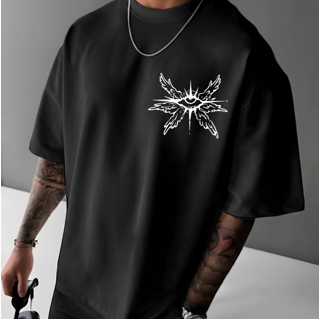 Camisa Camiseta Masculina Streetwear Confortável Oversize 100% Algodão Estilosa Academia