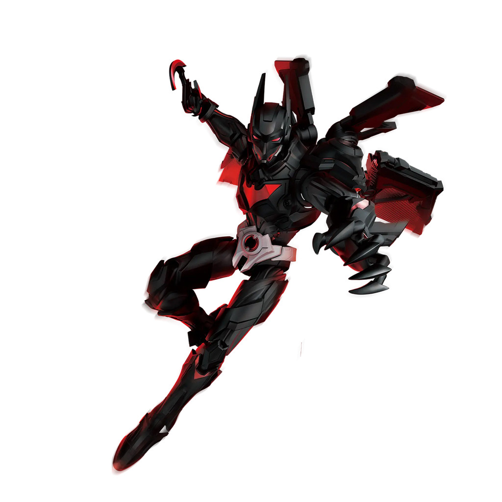 Boneco Articulado Montável Blokees DC Batman Beyond Champion Class Colecionável Model Kit — imagem 2 de 2