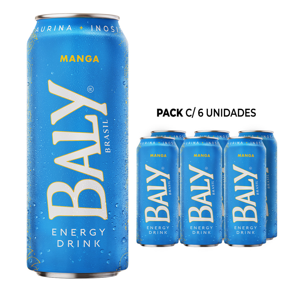 Energético Baly Manga 473ml x 6 UN