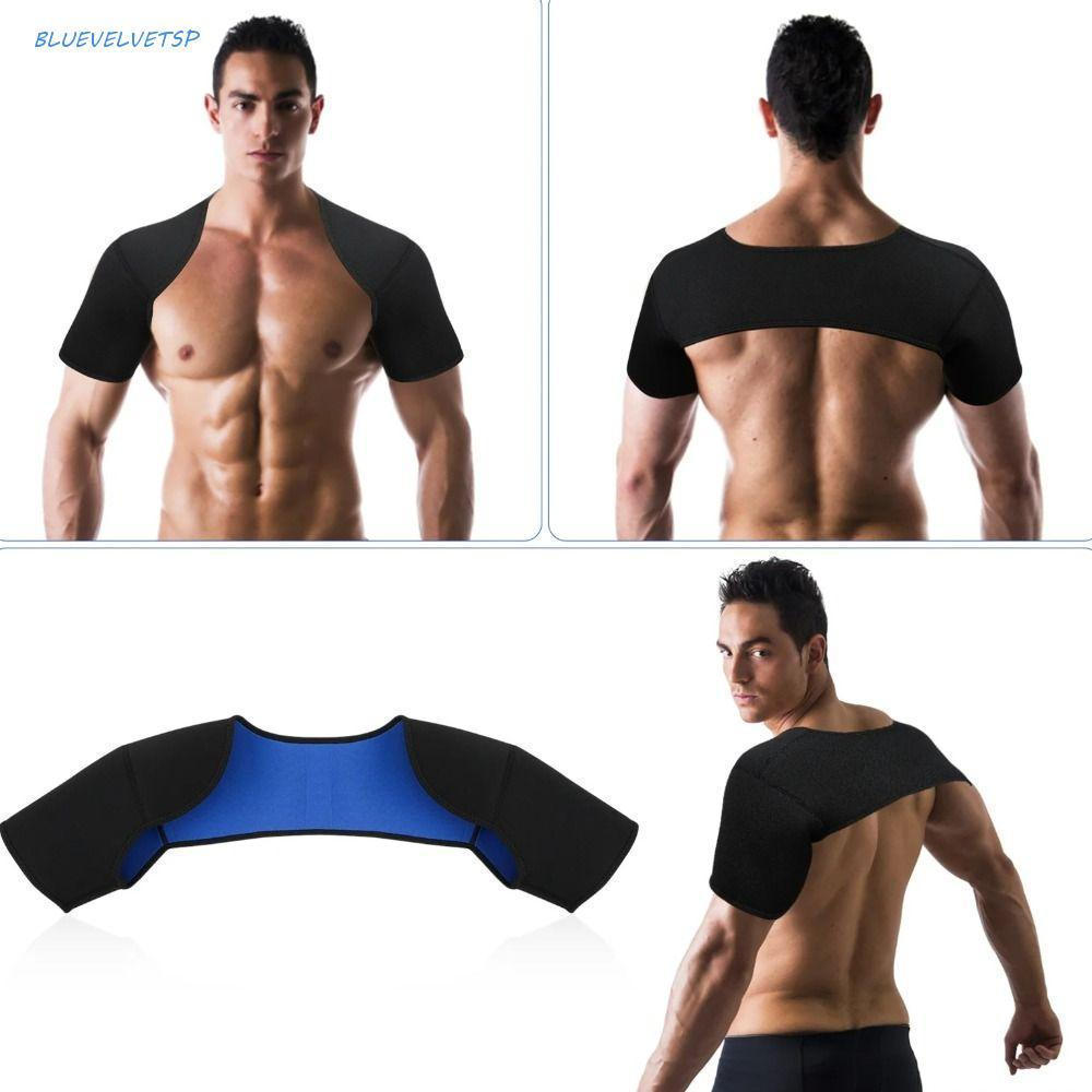 Suporte Para Costas E Ombro BLUEVELVETSP , Cinta Esportiva De Compressão , Respirável