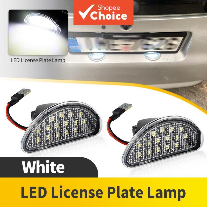 2 Pçs Branco LED Placa De Licença Lâmpada Traseira Para Toyota Aygo Mk I 2005-2014 Oem 81270-0h010