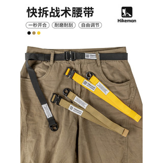 HIKEMAN Cinto Tático Cobra Função de Ajuste Livre ins Cinto de Liberação Rápida Escalada Ao Ar Livre Calças Esportivas C