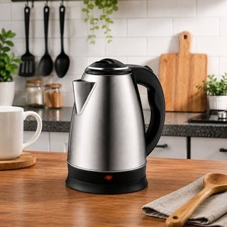 Chaleira Elétrica 2L 1300W Inox 220V Global Mix