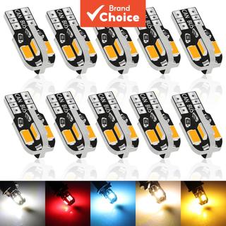 Kevanly 100pcs T10 Lâmpadas LED 5730 8smd Canbus W5w Lâmpada De Folga De Sinal De Leitura Interior Para Carros