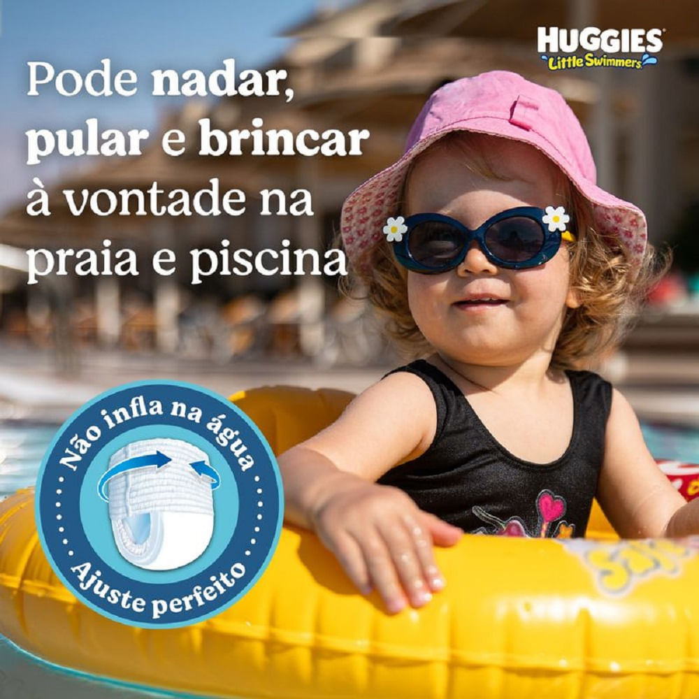 Fralda Huggies Little Swimmers G/XG 10 Unidades — imagem 2 de 2