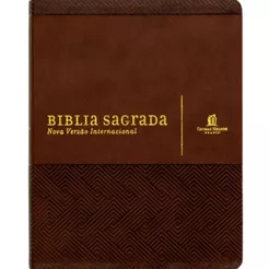 Bíblia Sagrada Com Espaço para Anotações | NVI | Thomas Nelson Brasil | Capa Luxo Marrom