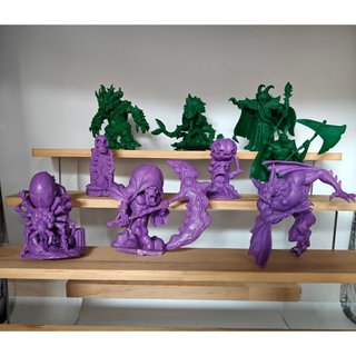 Peças de xadrez de modelo Super Explore Dungeon, cidade de tabuleiro de desenho animado, personagens de herói HQ4H
