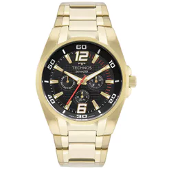 Relógio Technos Masculino Skymaster Dourado - 6P79BV/1P