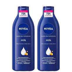 Kit Creme Hidratante Corporal Nívea Body Extra Seca 400ml - 2 Unidades