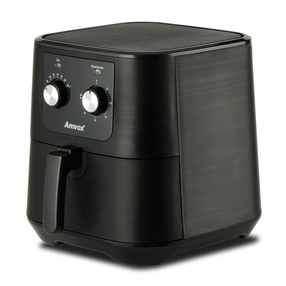 Fritadeira Air Fryer 7 Litros Amvox AFR1255M Black 127V