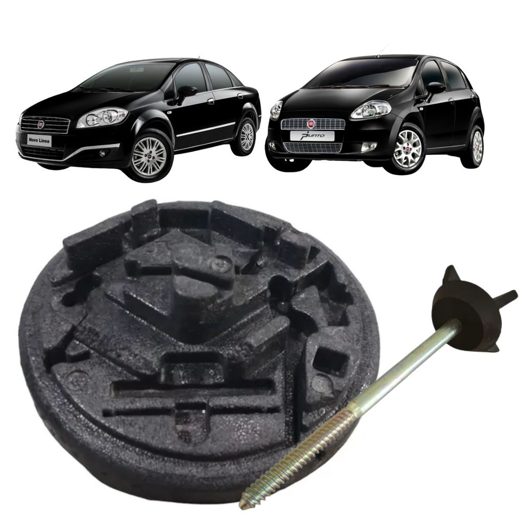 Kit Isopor Ferramentas + Parafuso estepe Fiat Punto Linea