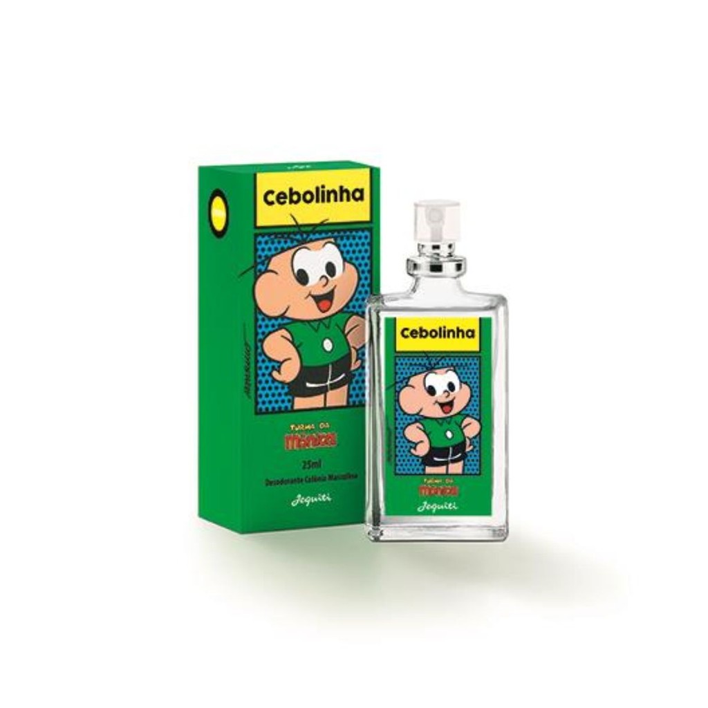 Deo Colônia Cebolinha Jequiti 25ml Masculino – Turma da Mônica, Fougère Refrescante