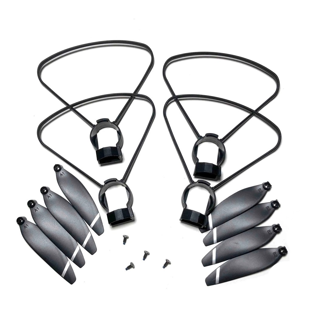 Kit 4 Proteções 8 Hélices Para Drone L900 Pro, Pro SE, Pro MAx, Pro Max SE