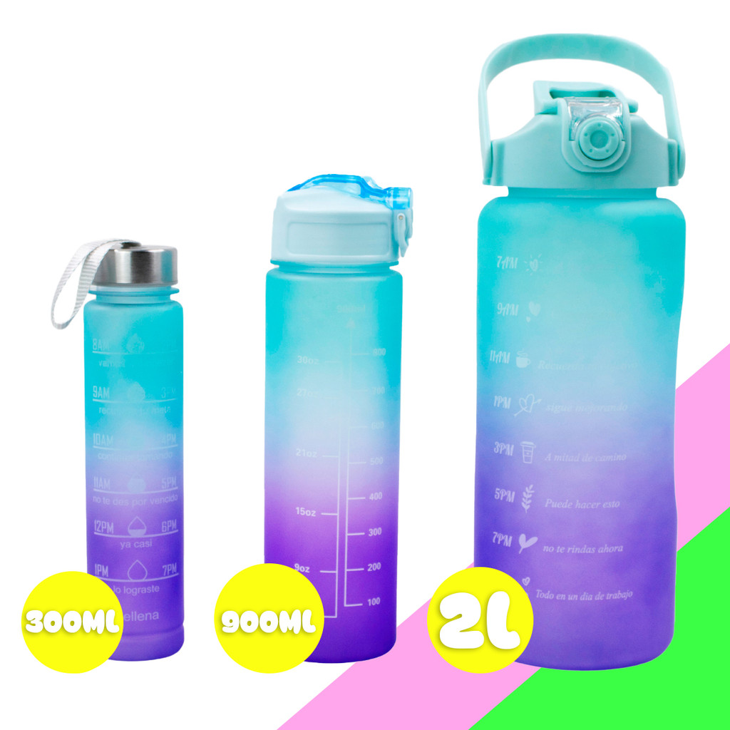 Garrafa Squeeze Água Galão Verde 900ml Térmico Gelado 24h