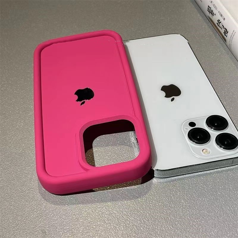 Capa Líquida Original Capinha Para iPhone 17 Air 16 15 14 Plus 13 12 11 Pro Max XR À Prova De Choque — imagem 2 de 2