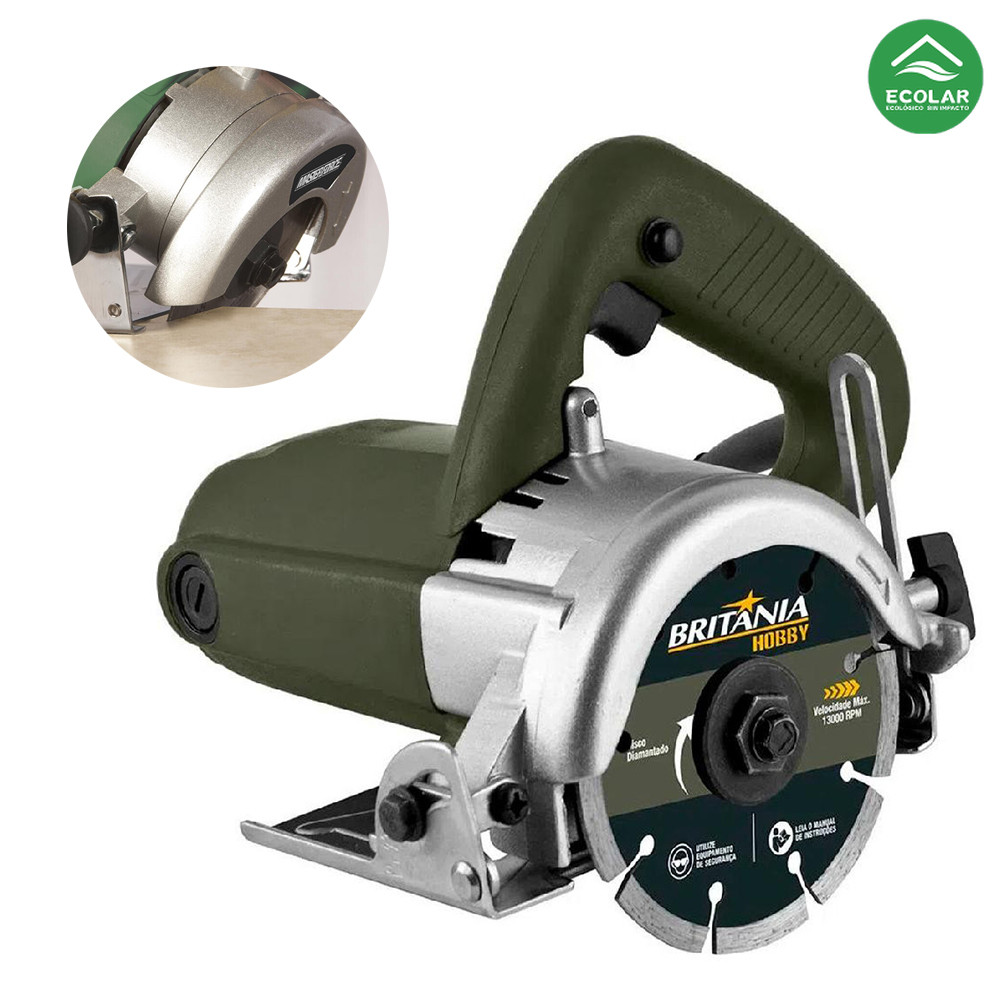 Serra Mármore 1300W- Ferramenta Confiável para Profissionais (13000 RPM)