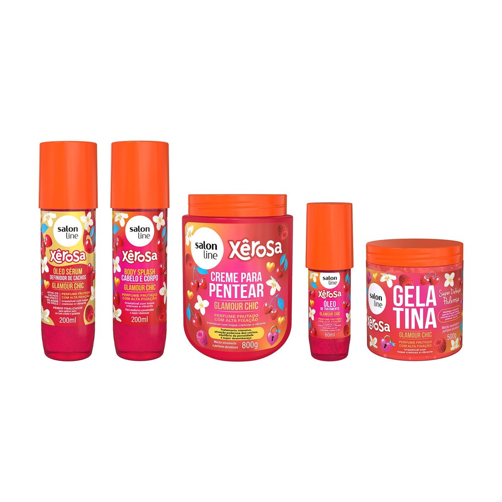 Kit Finalização Completo Glamour Chic em Oferta na Shopee