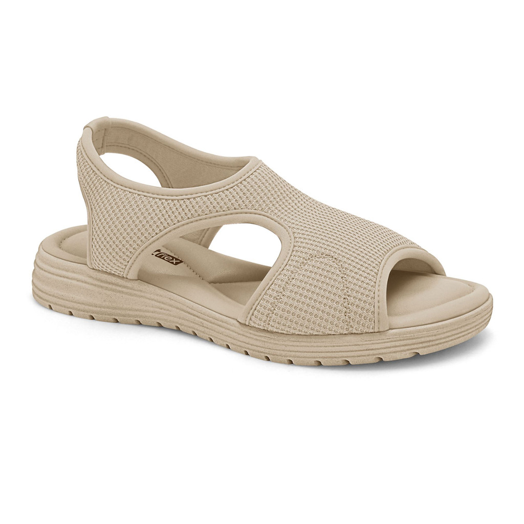 Sandália Comfortflex Calce Fácil Elástico Ortopédica Conforto Macia · foto 2