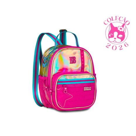 Lancheira Térmica 2 em 1 Rebecca Bonbon Shine - Clio Style Cor:Rosa em Oferta na Shopee