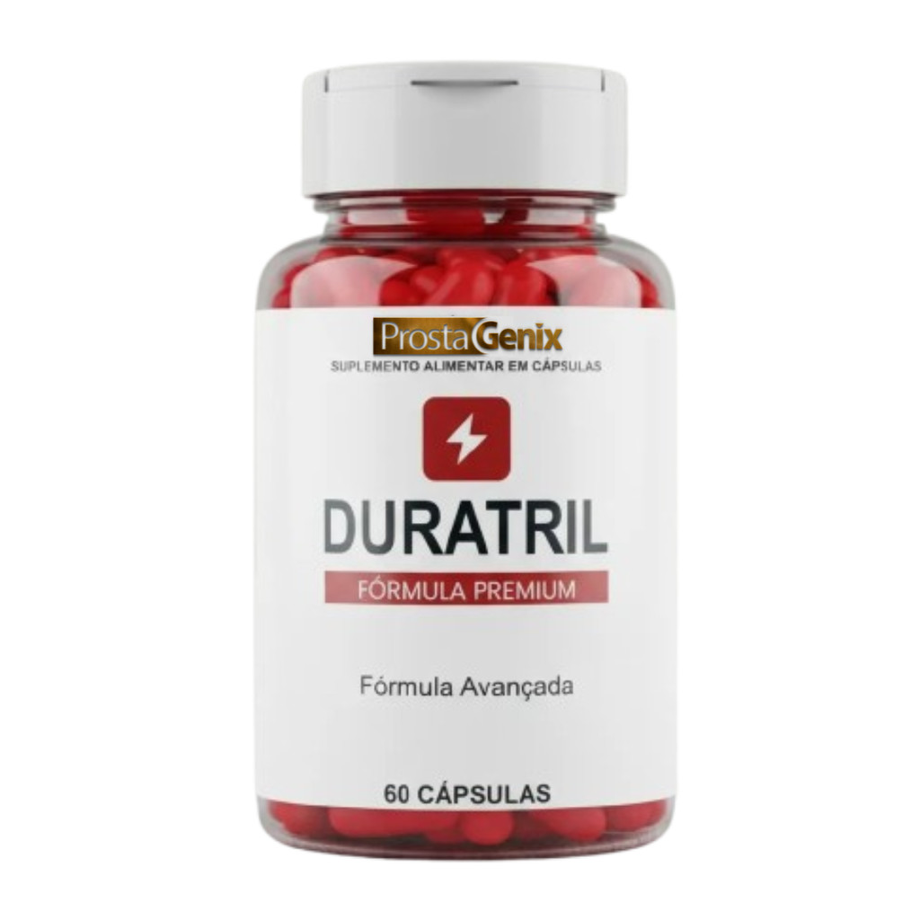 1 Duratril 60 caps Fórmula avançada - Mais energia no dia a dia Masculino