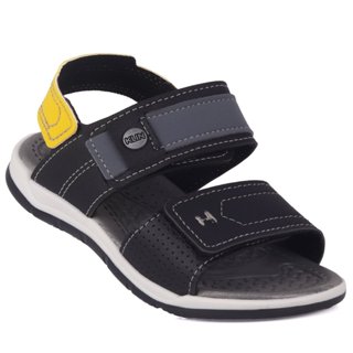 Papete Sandália Infantil Klin Esportiva Anatômica Com Velcro - Preto em Oferta na Shopee