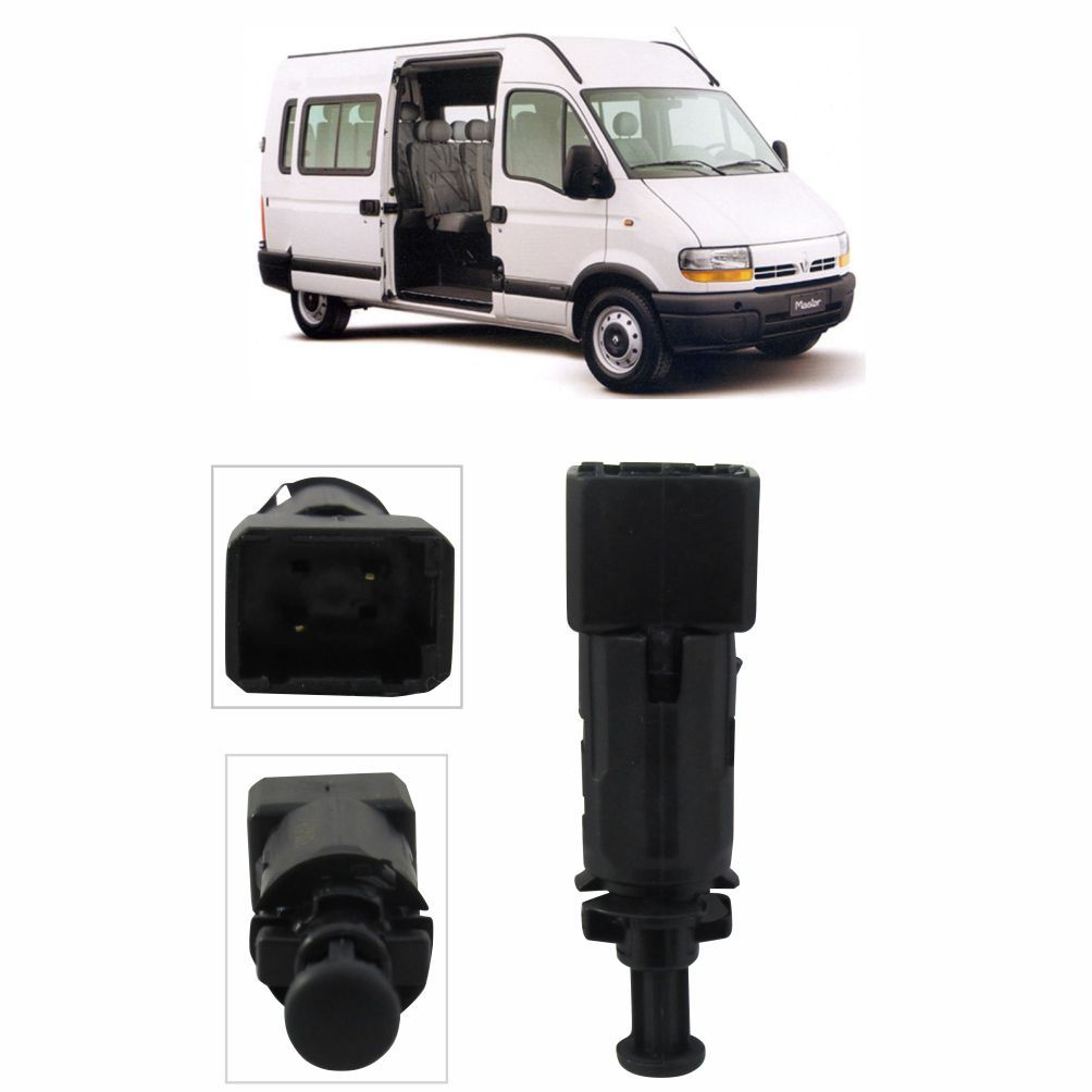 INTERRUPTOR SENSOR LUZ FREIO RENAULT MASTER 2.8 2002 A 2004/2.5 2005 A 2013 7700414986
