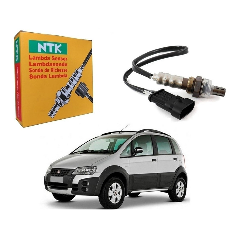 Sonda Lambda Pre Ntk Idea Adventure 1.8 8v 2006 A 2010 em Oferta na Shopee