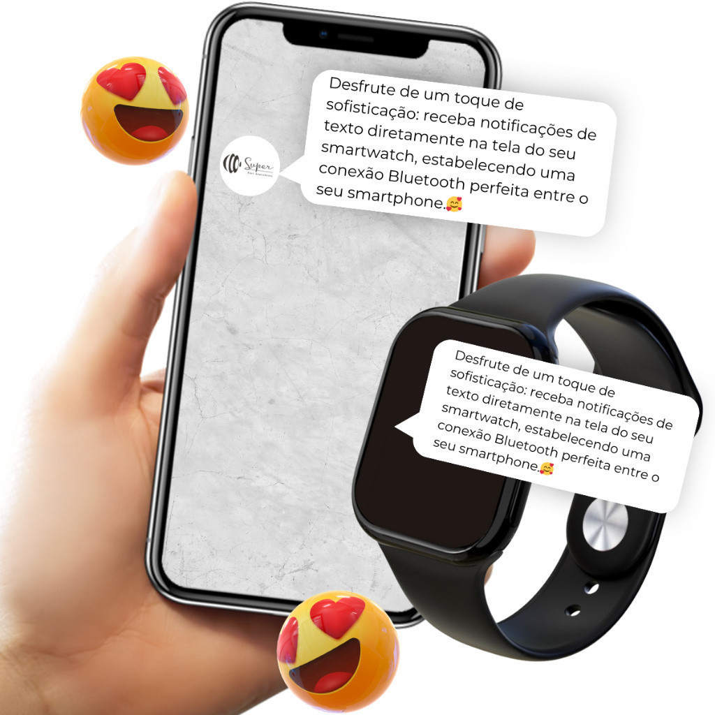 Smartwatch Relógio Inteligente com Tela Infinita — foto 5