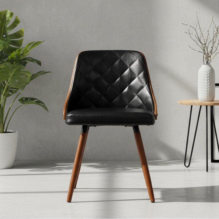 Cadeira para Sala de Jantar estofada Milão 1