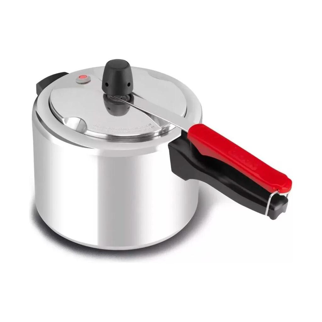 Panela de Pressão Fechamento Interno Polida 4,5L - Clock Eco em Oferta na Shopee